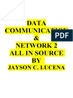 Data Communicat Ions Network 2 All in Source by Jayson C. Lucena