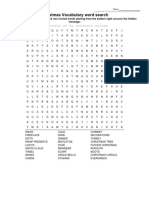 Wordsearch ChristmasVocabulary