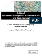 Susmaq: Sustainable Management of The West Bank and Gaza Aquifers