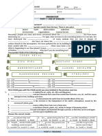 8th Grade Test On The Environment Compreensao de Texto - 116574