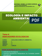 TEMA 4 - Indicadores Ecológicos