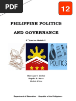 Philippine Politics and Governance: 2 Quarter: Module 3