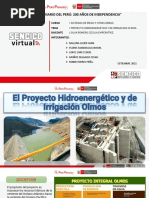 Proyecto Hidroenergetico e Irrigacion de Olmos