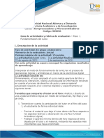 Guía de Actividades y Rúbrica de Evaluación - Paso 1 - Fundamentación Del Curso