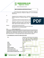 INFORME N°0xx-2020. LIQUIDACION DE CONTRATO DE SUPERVISIÓN DE OBRA - ARENA FINAL