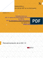 SEM 1 - 3 - Retroalimentación NIC 10 y NIC 24