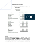 Analisis V y H CEMEX