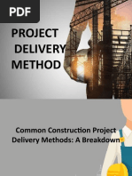 Project Delivery Method Report