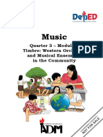 Adm Music 6 2nd Revision Music 6 q3 Module 2 Timbre Edited 1