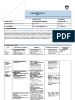 UNIDAD APRENDIZAJE I Tercer Año 2021