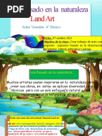 Land Art 4° Basico Artes Visuales