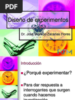 Diseño de Experimentos