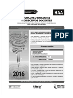 Concurso Docente 2016