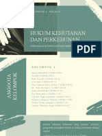 Penegakan Hukum Dalam Bidang Kehutanan - Kelompok 4