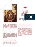 Family Advent Prayers English