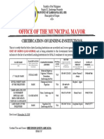 Sample Template For LI Accreditation - Annex To MOA