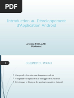 Introduction Au Développement D'application Android: Amosse EDOUARD, Doctorant