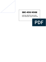 SBC-456/456E: Half-Size 486 CPU Card With Flat Panel/CRT SVGA Interface