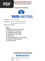 Research Methodology: Shailesh Vishwakarma (188200592060) Jigarsingh Rajpurohit (188200592043)