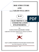 Ece r19 Ay19-20 Course Structure