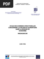 Atlas Des Données Structurelles Concernant La Sécurité Alimentaire Dans La Région D'ihorombe (SIRSA - 2006)