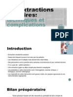 Cours Les Extractions Dentaires (Enregistrement Automatique)