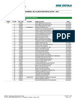 Relação Nominal de Alunos Matriculados - 2021: Crede 18 - Crato