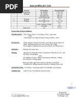 Procedures For Preparation of Galva Solutions - Sreedhr