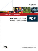 BS 1643 2008, Specification For