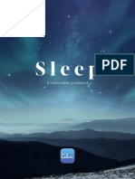 Sleep: A Better Sleep Guidebook