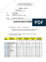 Informe de Cajas de Pase - Ptar 2021