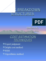 Work Breakdown Structures