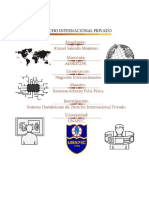 Derecho Internacional Privado