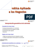 Interptretación Geométrica de La Derivada