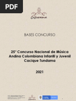 Bases Concurso Cacique Tundama 2021