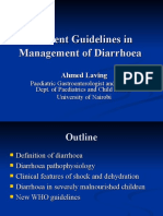 Current Guidelines in Management of Diarrhoea