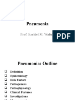 Pneumonia: Prof. Ezekiel M. Wafula