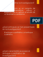 ¿Cómo Se Define La Investigación?