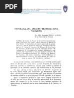 Panorama Del Derecho Procesal Civil Panameño