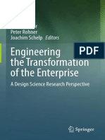 Engineering The Transformation of The Enterprise A Design Science Research Perspective 1nbsped 3030846547 9783030846541 Compress