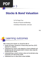 Chapter 3 Stocks and Bond Valuation