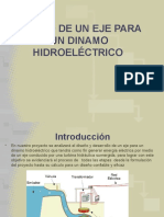 Diseño de Un Eje para Un Dinamo Hidroeléctrico