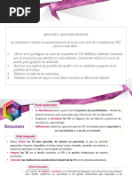 Pentágono Autoevaluación Competencias TIC