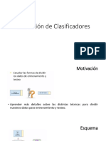 Evaluación de Clasificadores