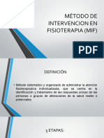 Método de Intervencion en Fisioterapia (Mif)