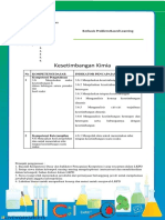 LKPD Konsep Kesetimbangan Dan Tetapan Kesetimbangan