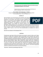 The Level of Soil Development Based On The Pattern of Clay Mineral Distribution in Subdistric Lumbanjulu, Distric of Toba Samosir