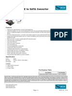 Bidirectional IDE To SATA Converter: Features