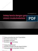 Askep Lansia Dengan Gangguan Sistem Muskuloskeletal