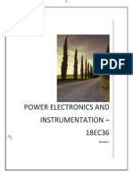 Lecture Notes - 18ec36 - Power Electronics - Module 2 - Raja GV